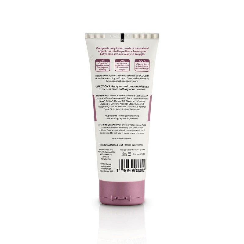 Bambo Nature Snuggle Time Body Lotion, 3.4 fl oz Tube, 1 Count - Image 2